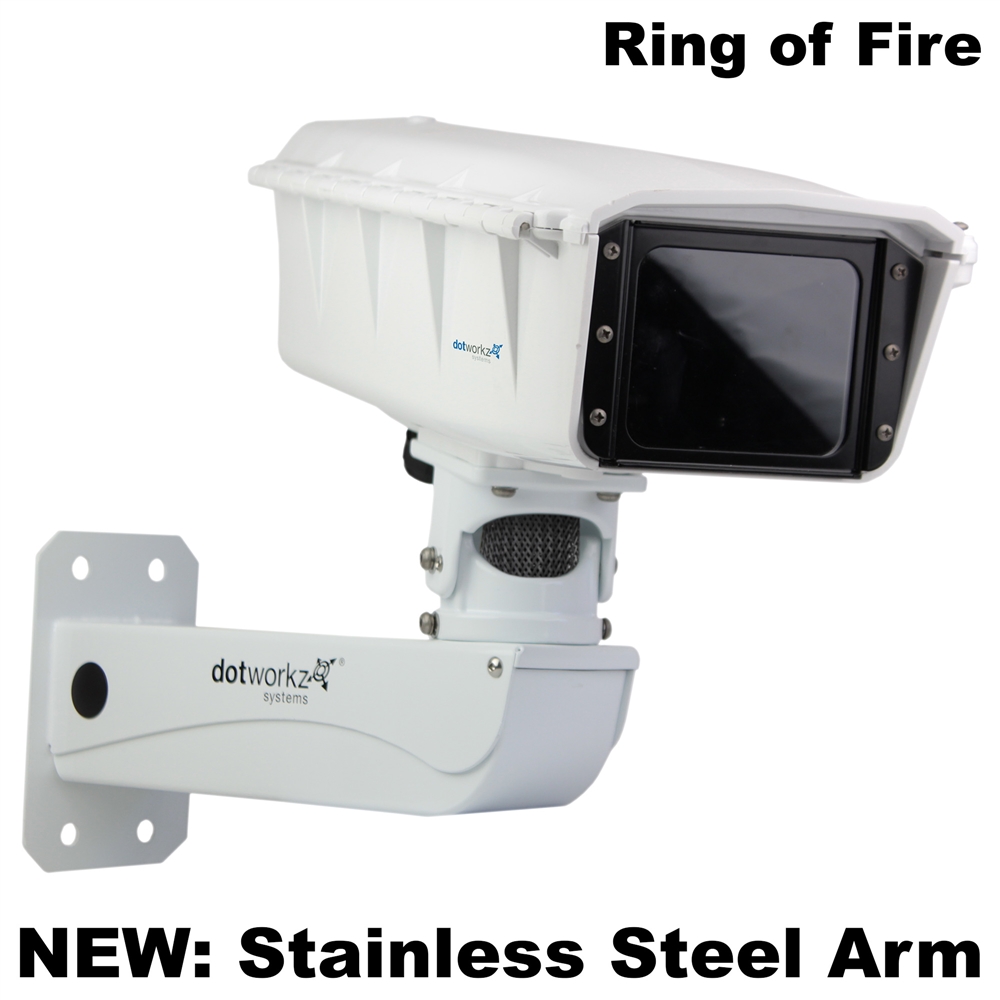 S-Type IP66 Ring of Fire De-Icing Camera Housing and Stainless