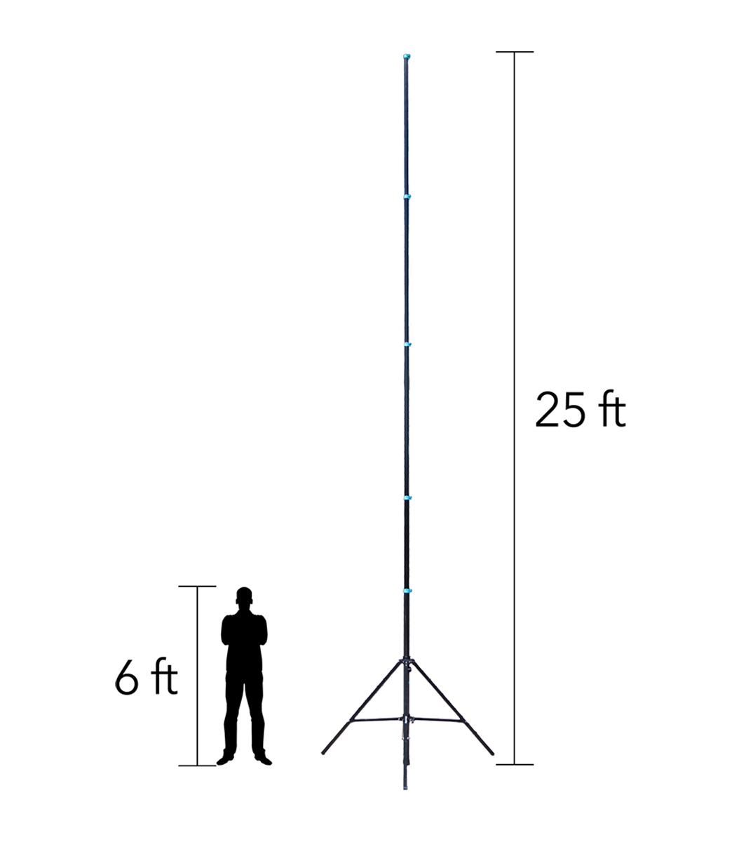 SkyPod - PTZ / Static / Fixed Security Camera Tripod