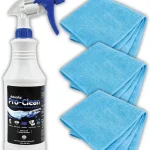 Pro-Clean Lens Cleaning Solution 32OZ And 3 Microfiber Towels
