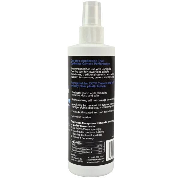 Pro-Clean Lens Cleaning Solution 8OZ