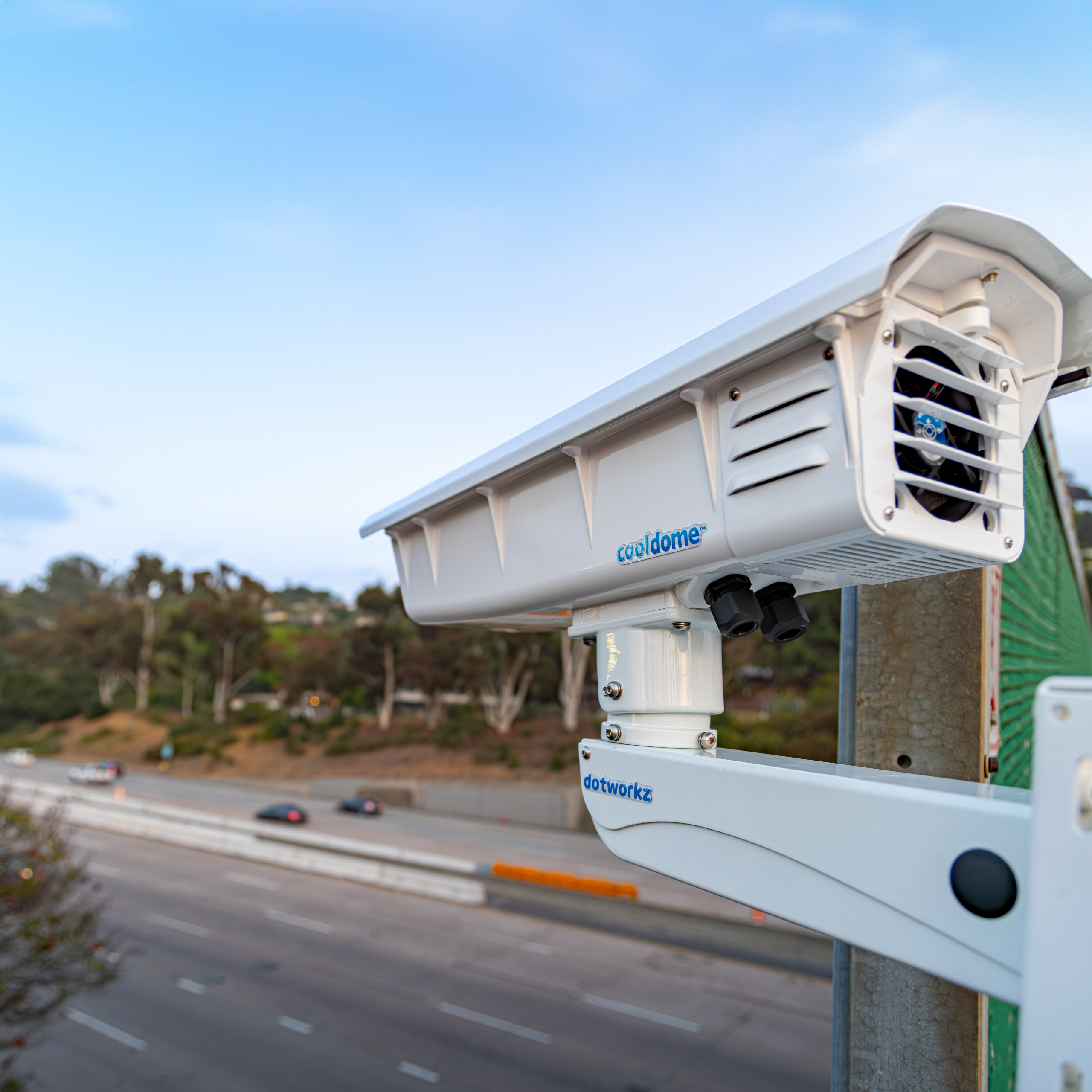 S-Type overlooking the freeway