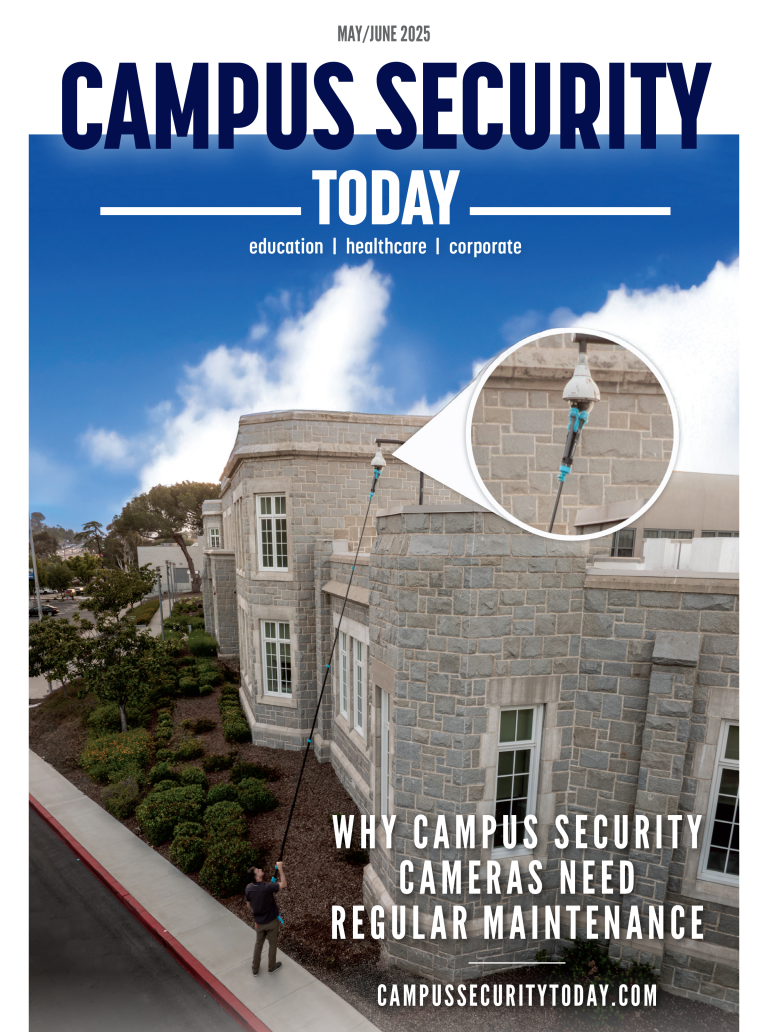 Security today June 2025 campus camera cleaning kit. San Diego, CA.