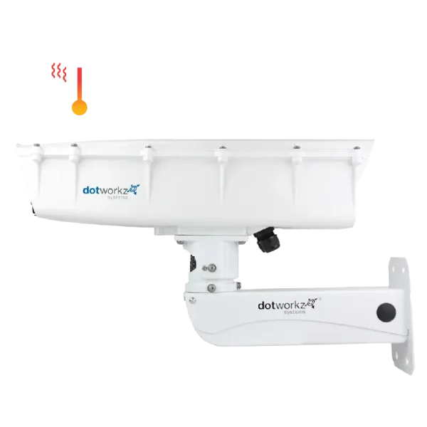 S-Type Heater Blower - Fixed / Static Security Camera Housing