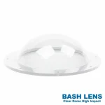 BASH Security Camera Housing High Impact Clear Dome Lens Kit