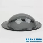 BASH Security Camera Housing High Impact Tinted Dome Lens