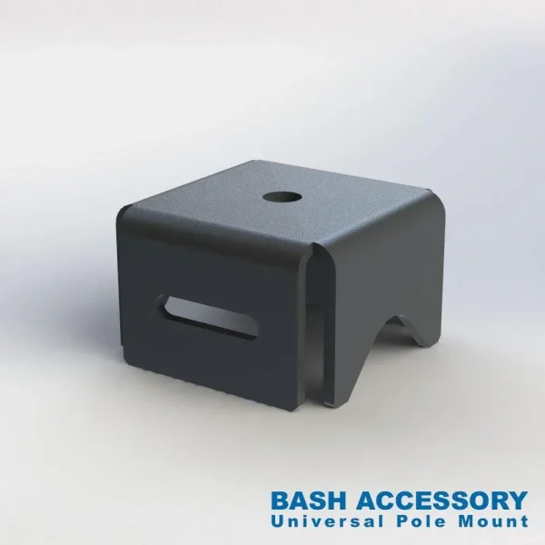 B.A.S.H. Security Camera Housing Pole Mount