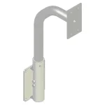 D Series Security Camera Housing Compact Parapet Mount Bracket