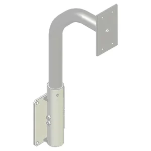 D Series Security Camera Housing Compact Parapet Mount Bracket