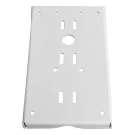 Security Camera Housing - Angle Correction Plate For Pole Mount Extended Pack