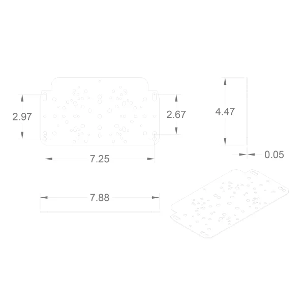 D-SERIES CAMERA PLATE