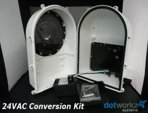 Security Camera Housing - 24VAC Power Conversion Kit