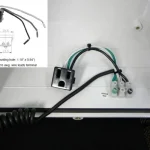 Security Camera Housing - Single Outlet Pigtail for 120 VAC Power Accessory