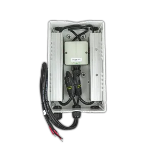 Security Camera Housing - 12V Outdoor Power Pack Pole Mount Kit