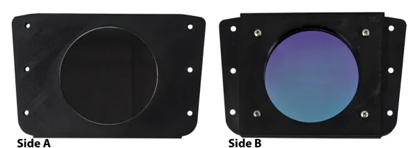 S-Type Static / Fixed Security Camera Housing Germanium Lens 3 Inch