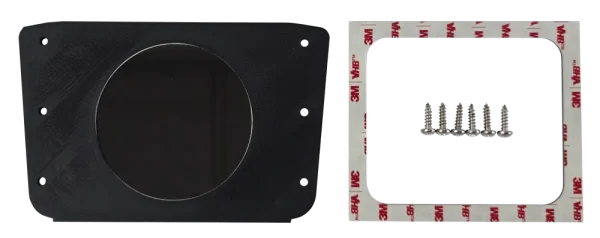 S-Type Static / Fixed Security Camera Housing Germanium Lens 3 Inch