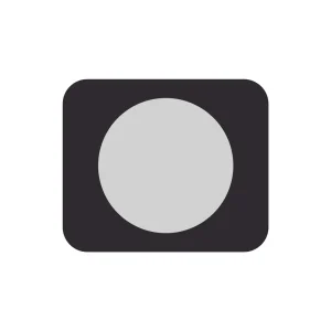 S-Type Security Camera Housing Polyethylene Lens