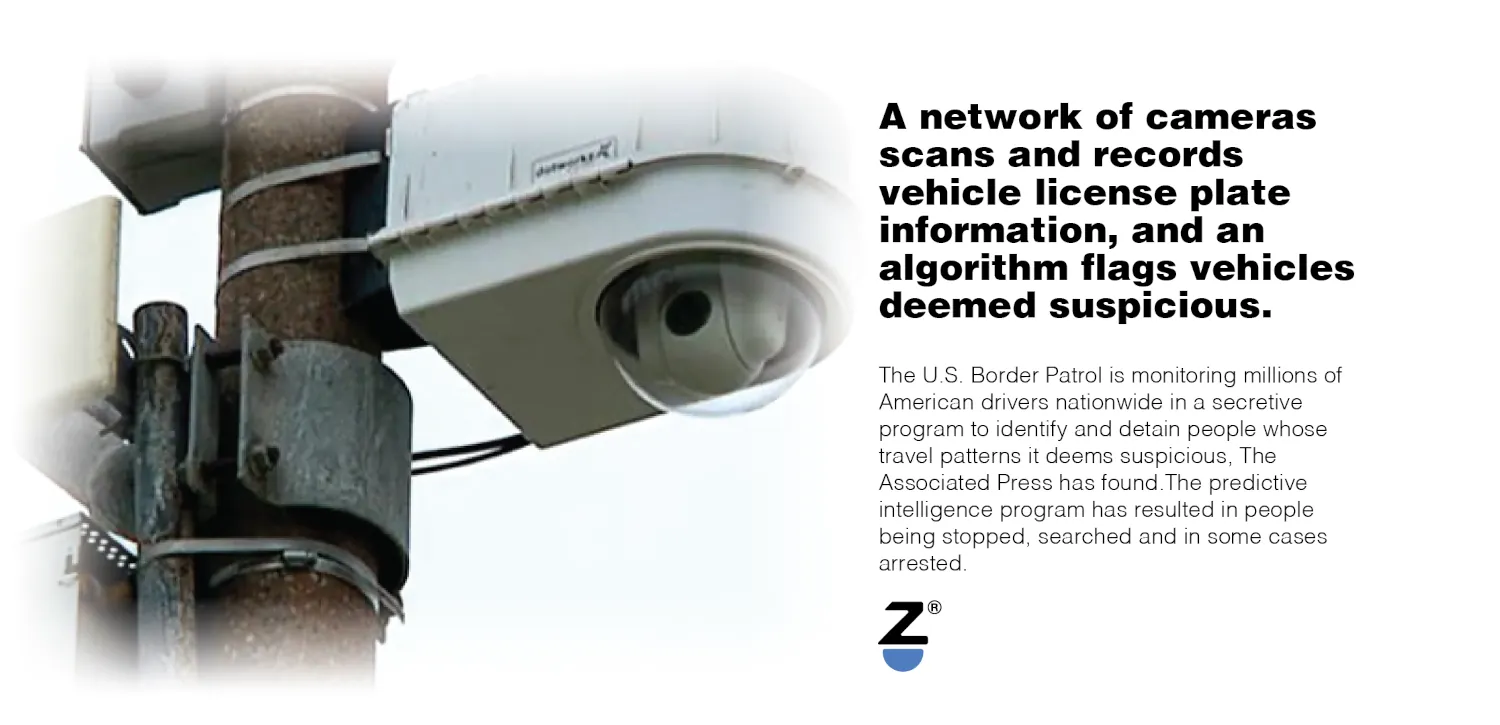 Border Patrol is monitoring US drivers using dotworkz camera housing